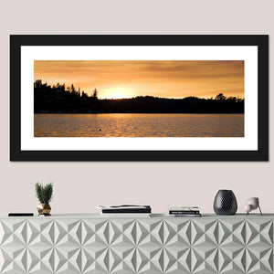 Lake Arrowhead Sunset Wall Art