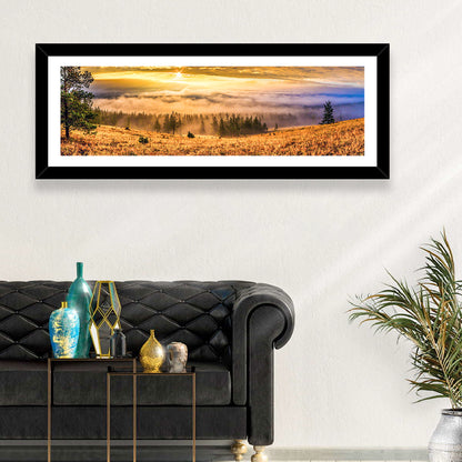 Ural Taiga Sunrise Wall Art