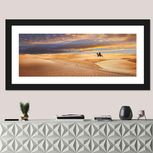 Sahara Desert Rider Wall Art