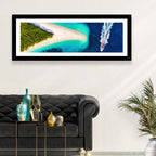 Zlatni Rat Beach Aerial, Bol Croatia Wall Art