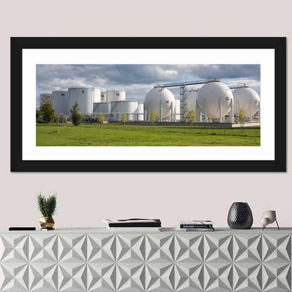 Oil Storage Tanks Wall Art