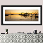 Lake Epecuen Evening Glow Wall Art