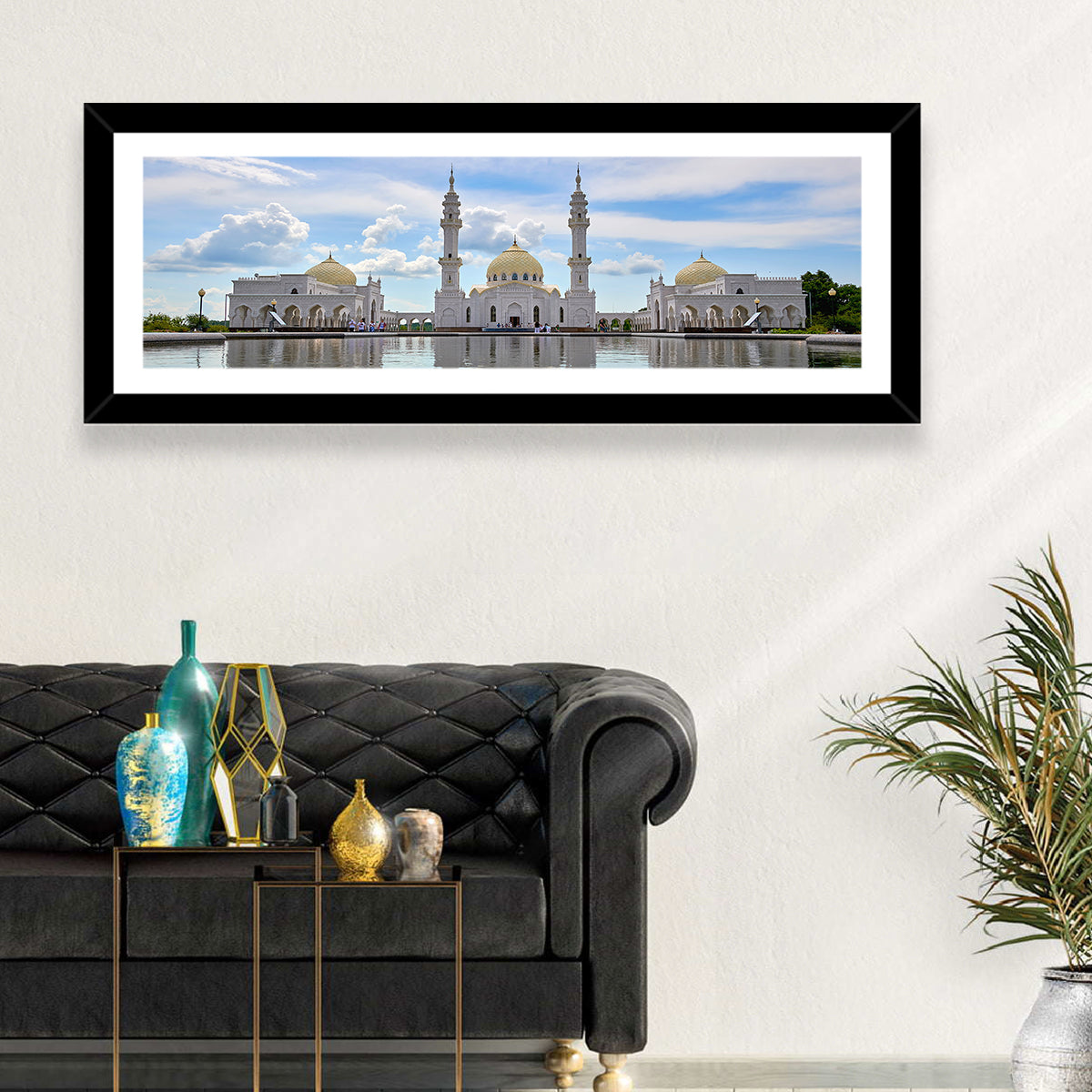 Bolgar White Mosque Reflection Wall Art
