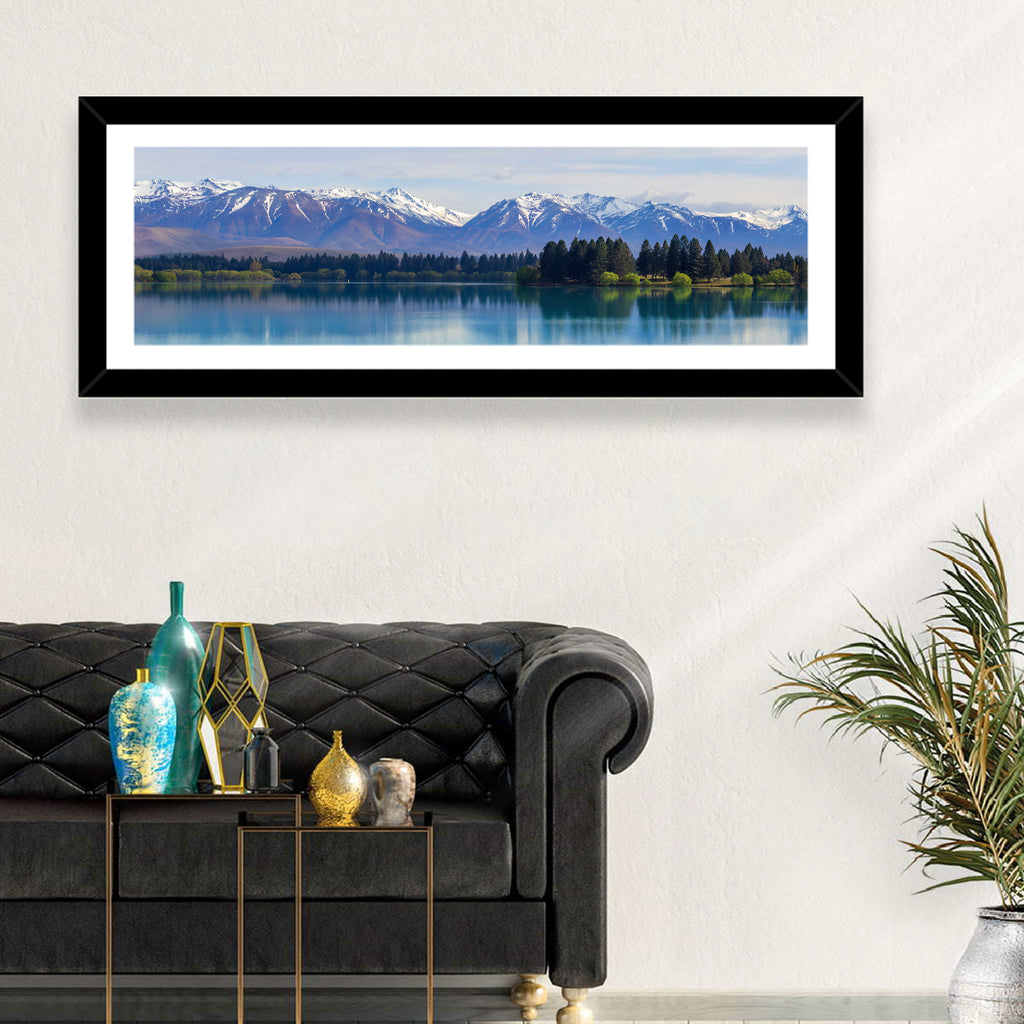 Lake Ruataniwha Reflection Wall Art