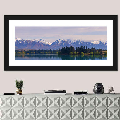 Ruataniwha Lake Reflection Wall Art