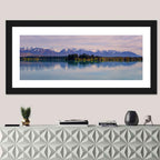 Lake Ruataniwha Reflection Wall Art