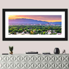 Albuquerque Skyline at Dusk Wall Art