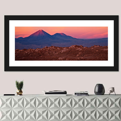 Valle De La Luna, Licancabur Volcano Wall Art