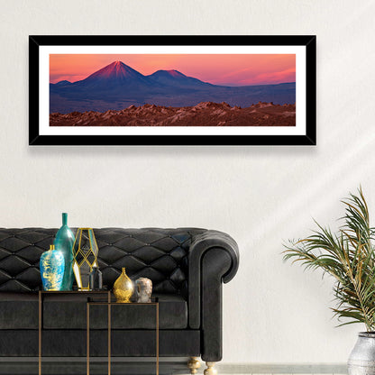 Valle De La Luna, Licancabur Volcano Wall Art