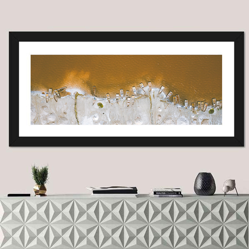 Lac Rose Salt Flats Senegal Wall Art