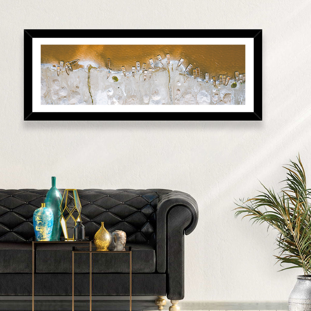 Lac Rose Salt Flats Senegal Wall Art