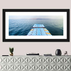 Galilee Floating Dock at Tiberias Wall Art
