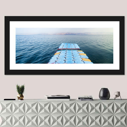Galilee Floating Dock at Tiberias Wall Art