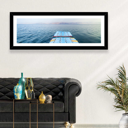 Galilee Floating Dock at Tiberias Wall Art