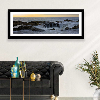 Thor's Well at Cape Perpetua Wall Art