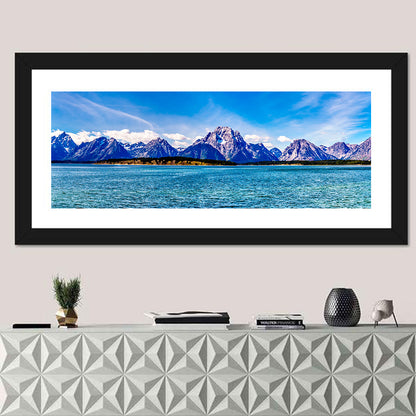 Mount Moran Over Jackson Lake Wall Art