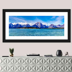 Mount Moran from Lake Jackson Wall Art