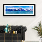 Mount Moran Over Jackson Lake Wall Art