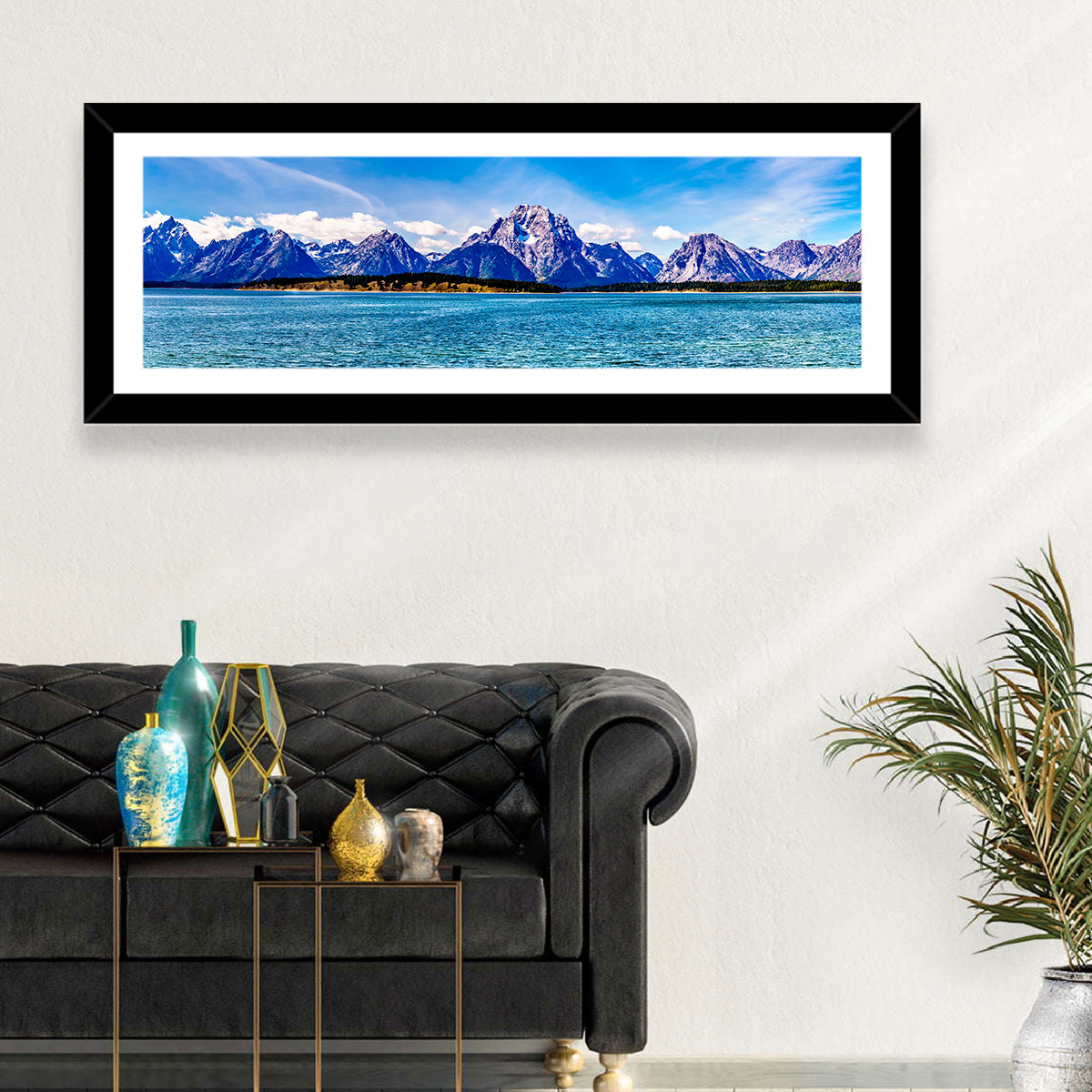 Mount Moran Over Jackson Lake Wall Art