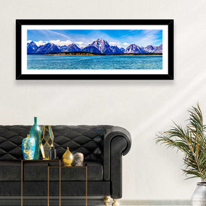 Mount Moran from Lake Jackson Wall Art