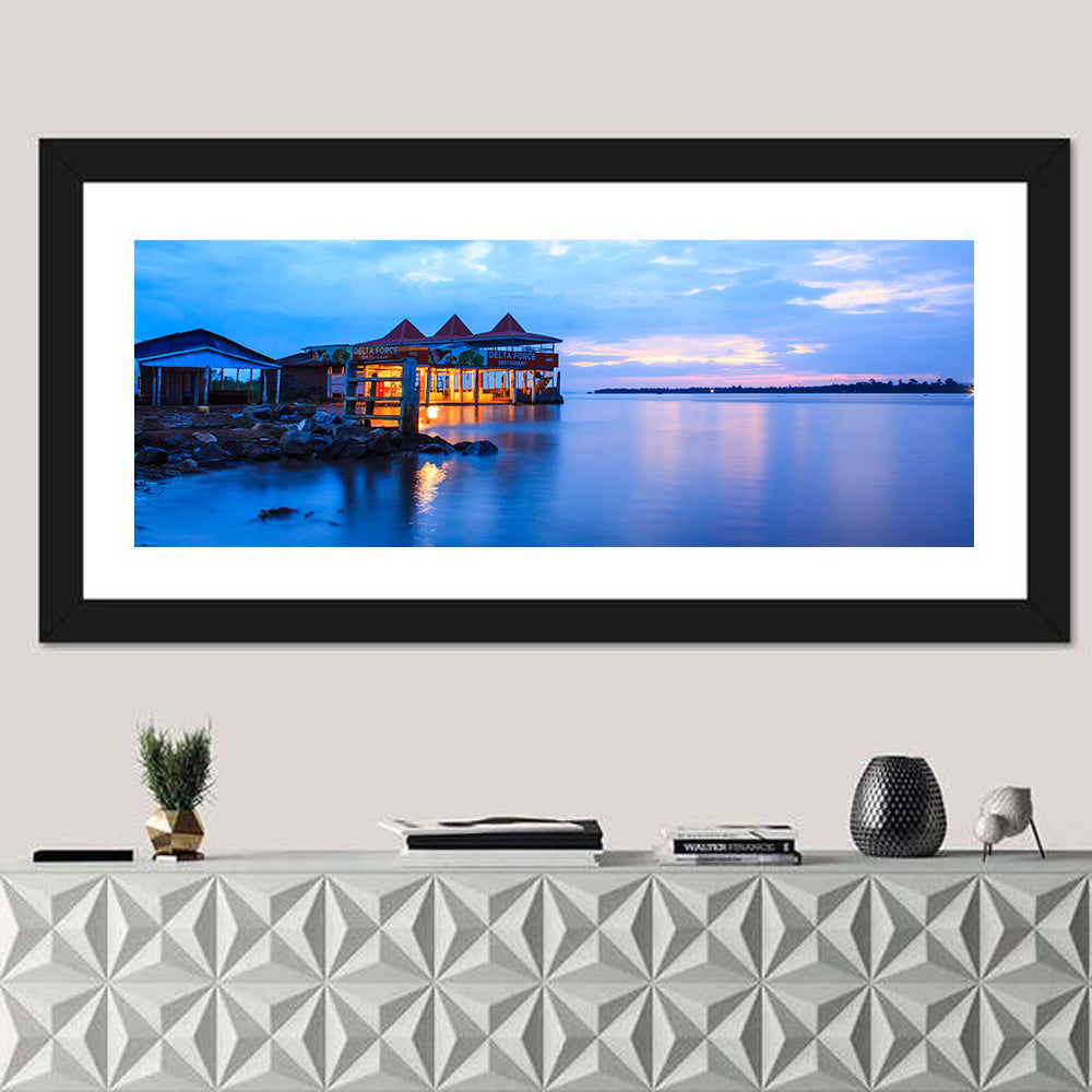 Twilight Restaurant on Lake Victoria Wall Art