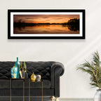 Lake Weiss Sunrise Reflection Wall Art