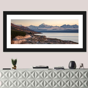 Mount Cook from Lake Pukaki Wall Art