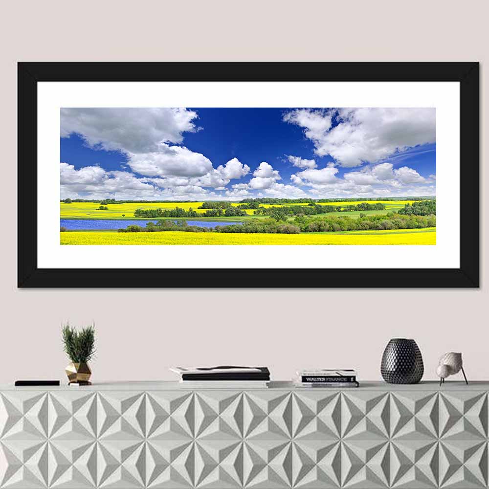 Saskatchewan Canola Field Wall Art