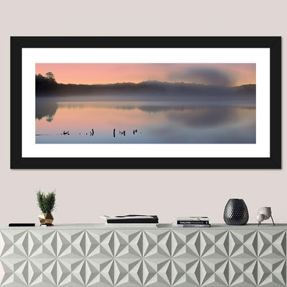 Pete's Lake at Dawn Wall Art