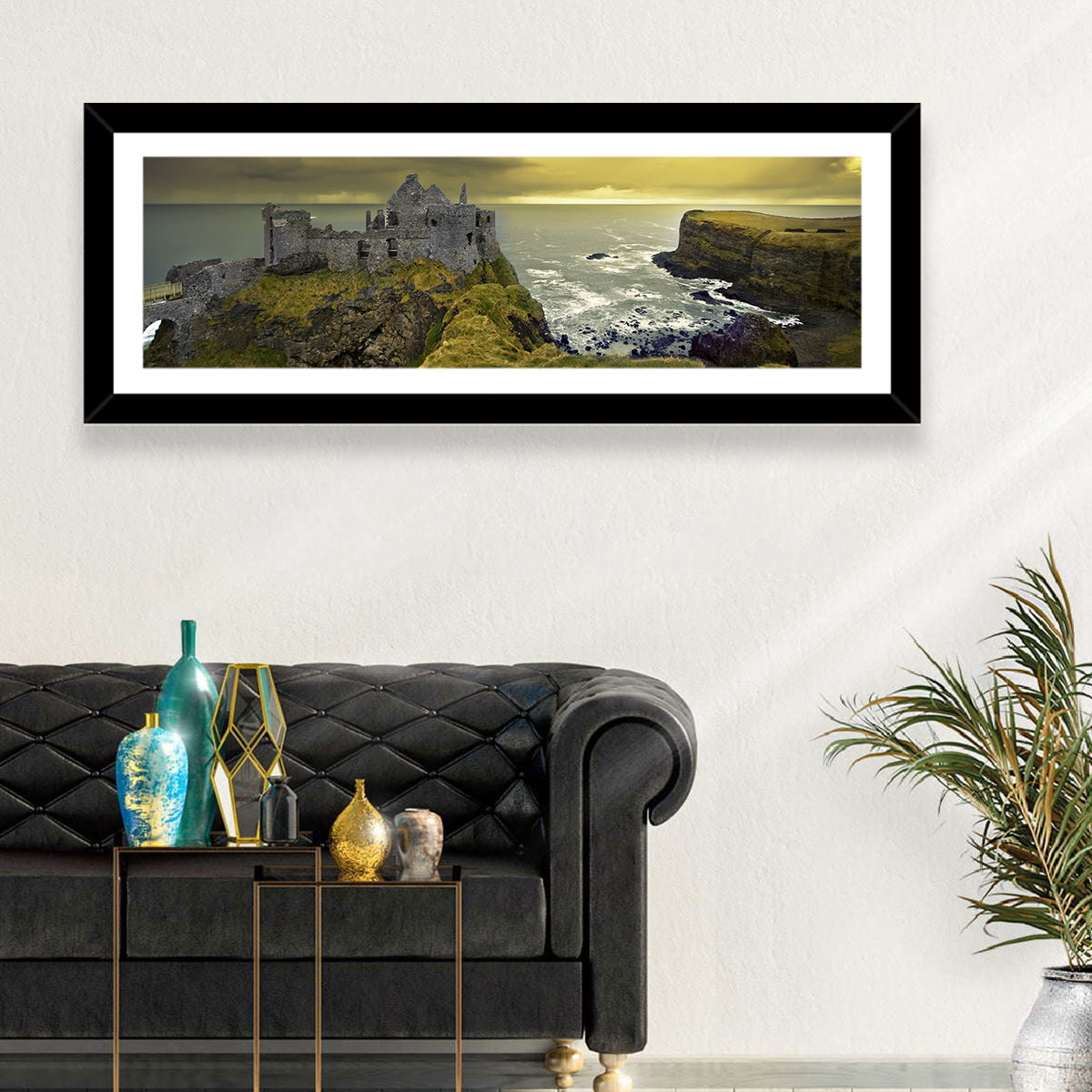 Dunluce Castle Ruins Wall Art
