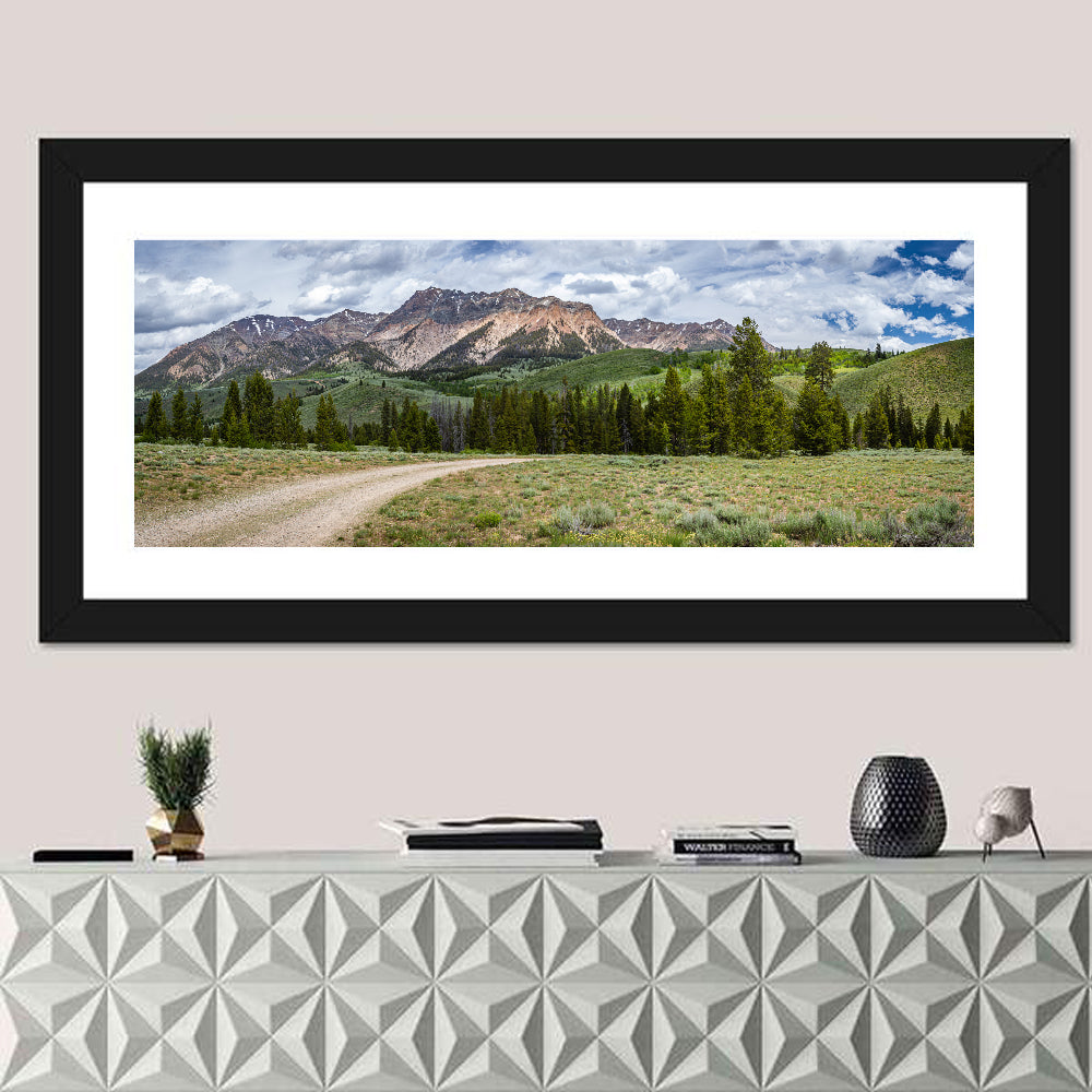Boulder Peak Idaho View Wall Art