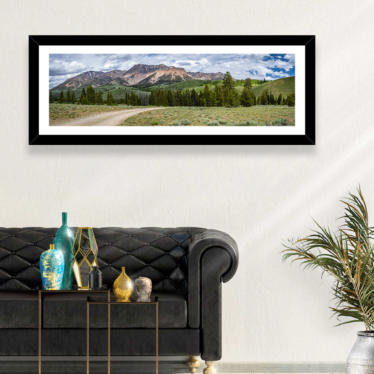 Boulder Peak Idaho View Wall Art
