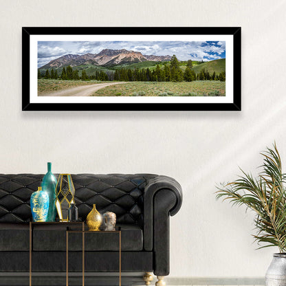 Boulder Peak Idaho View Wall Art
