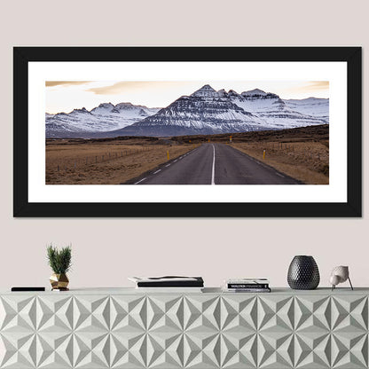 East Fjords Road at Dusk Wall Art