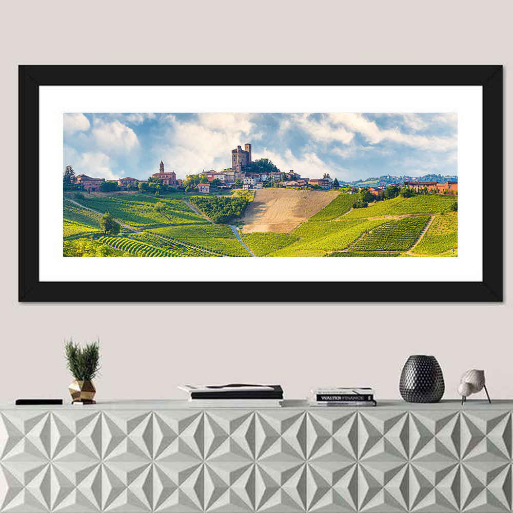 Grinzane Cavour Vineyards Wall Art