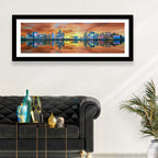 Hangzhou Golden Sphere Skyline at Dusk Wall Art