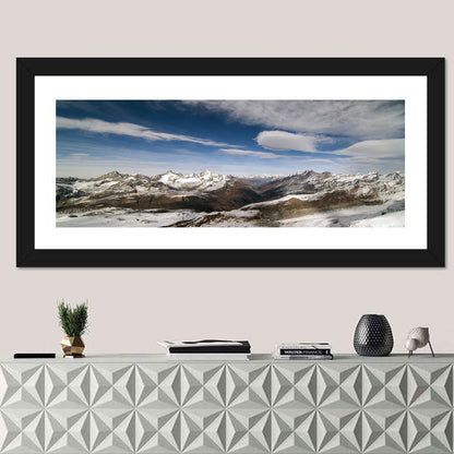 Snow-capped Peaks of Zermatt Wall Art