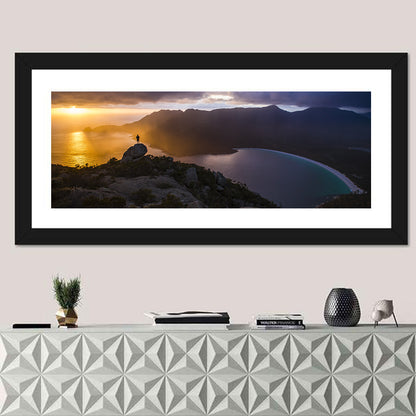 Wineglass Bay Sunset Wall Art