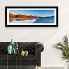 Lake Pukaki Sunset Reflection Wall Art