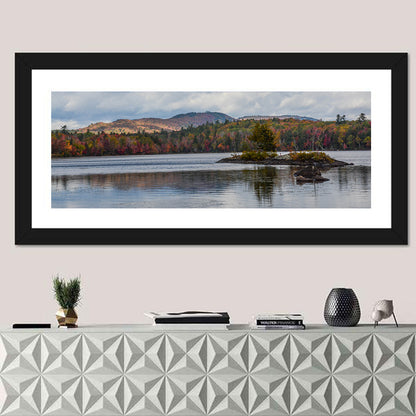 Lake Umbagog Autumn Reflection Wall Art