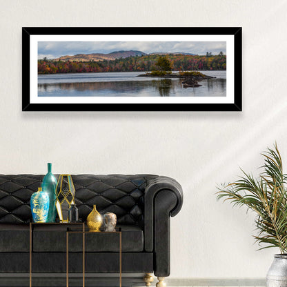 Lake Umbagog Autumn Reflection Wall Art