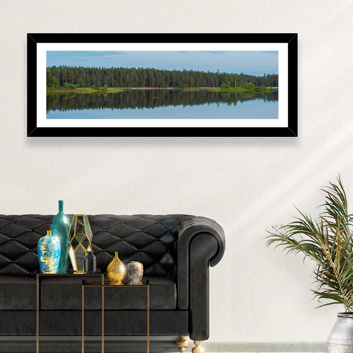 Lake Vanern Moonlight Wall Art