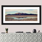 Salinas Grande Salt Flat Reflection Wall Art