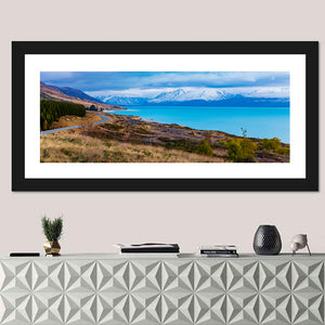 Cloudy Lake Pukaki Wall Art