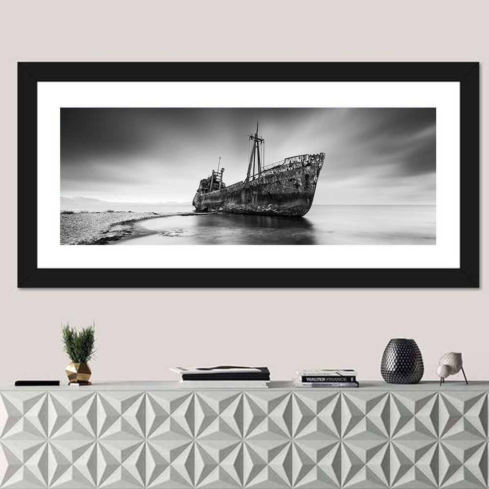 Dimitrios Shipwreck, Gytheio Wall Art