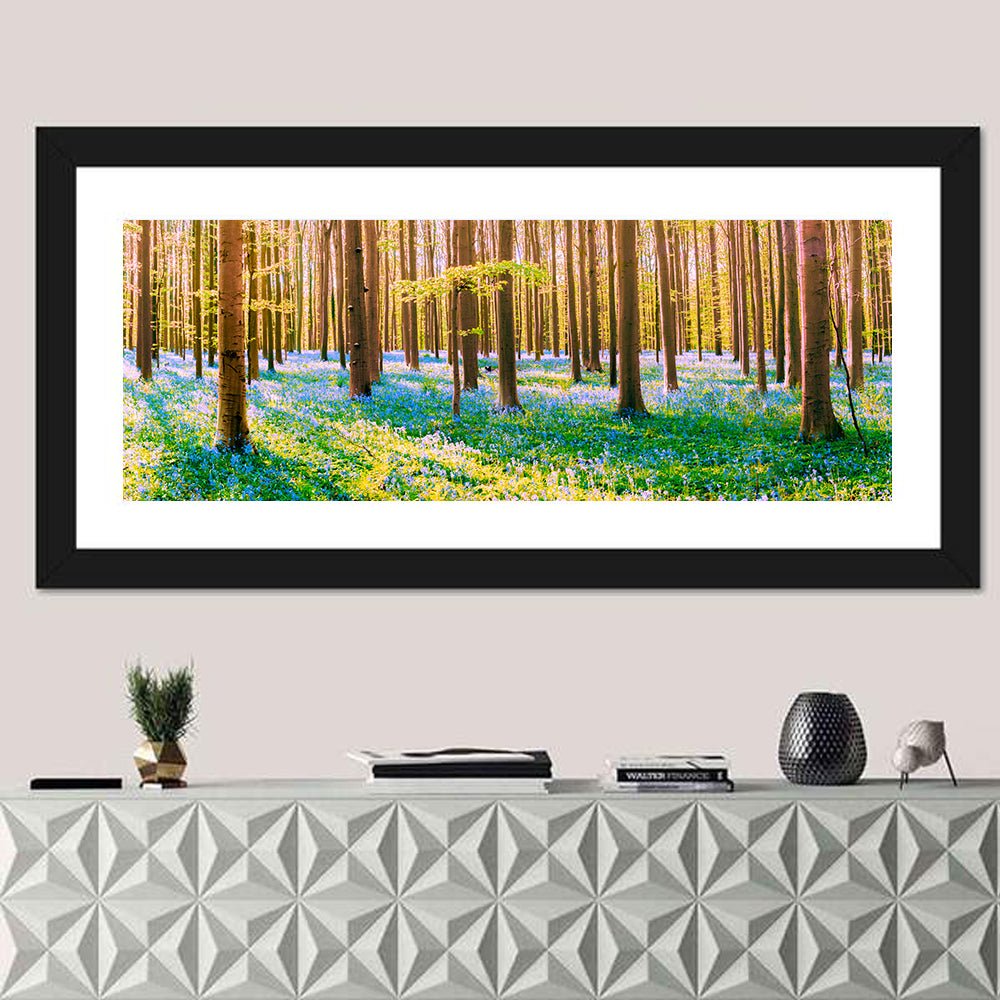 Hallerbos Bluebell Forest Wall Art