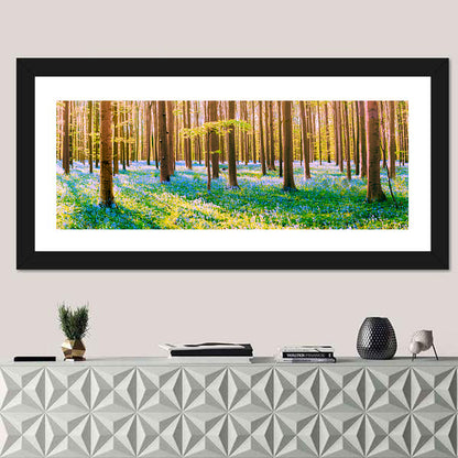 Hallerbos Bluebell Forest Wall Art