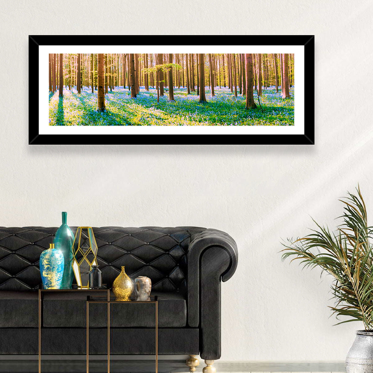 Hallerbos Bluebell Forest Wall Art