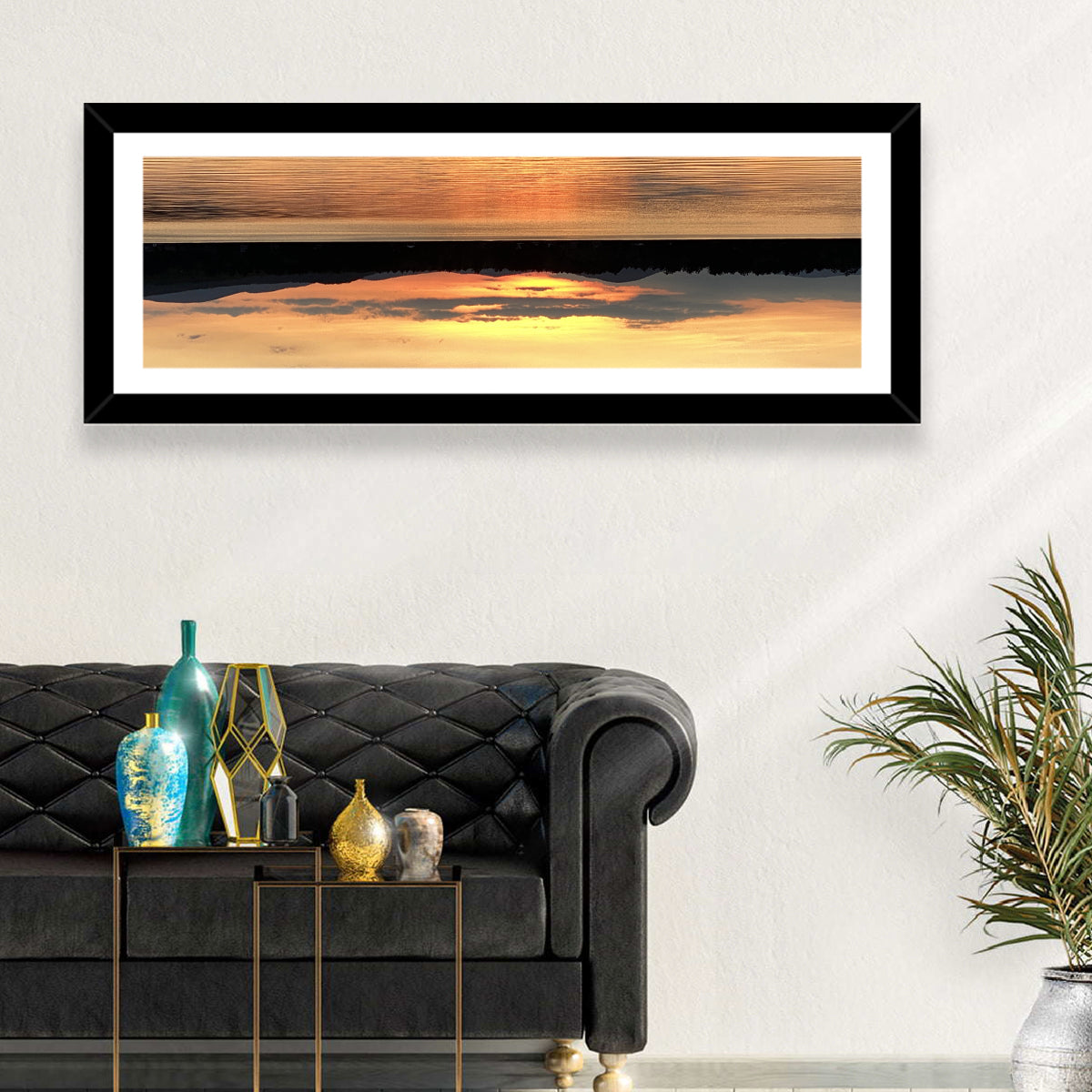 Lake Pleasant Golden Sunset Wall Art