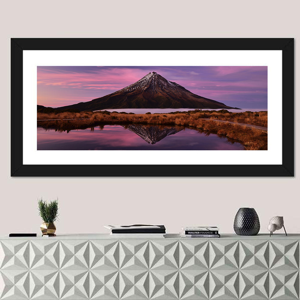 Mount Taranaki Reflection Wall Art